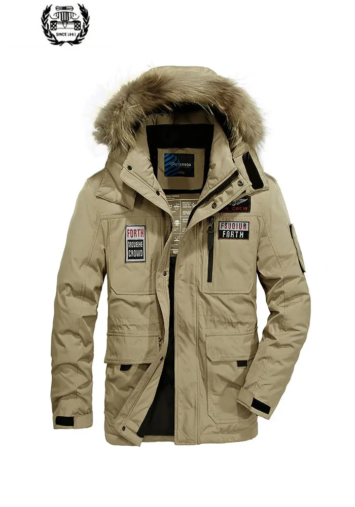 ^Cheap M ~ 4XL осенне-зимние прямые мужские куртки и пальто на белом утином пуху, теплая Повседневная брендовая одежда с воротником из искусственного... ^Cheap M ~ 4XL осенне-зимние прямые мужские куртки и пальто на белом утином пуху, теплая Повседневная брендовая одежда с воротником из искусственного...