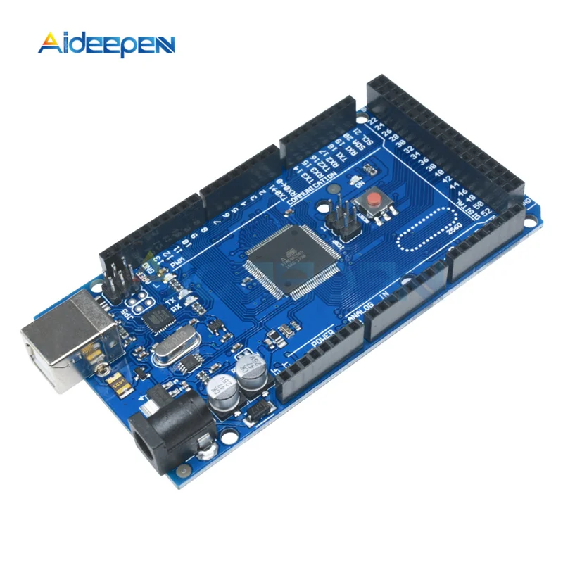 MEGA2560 MEGA 2560 R3 ATmega2560-16AU CH340G USB макетная плата с кабелем MEGA2560 корпус Чехол Коробка для Arduino