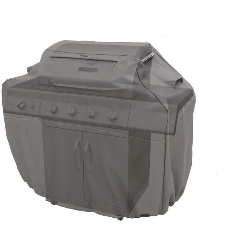 

Black BBQ Gas Grill Cover Barbecue Sun Shelter Shield Air VentsHeavy Duty Waterproof Outdoor Weber Lower 58" 64" 70" 72"