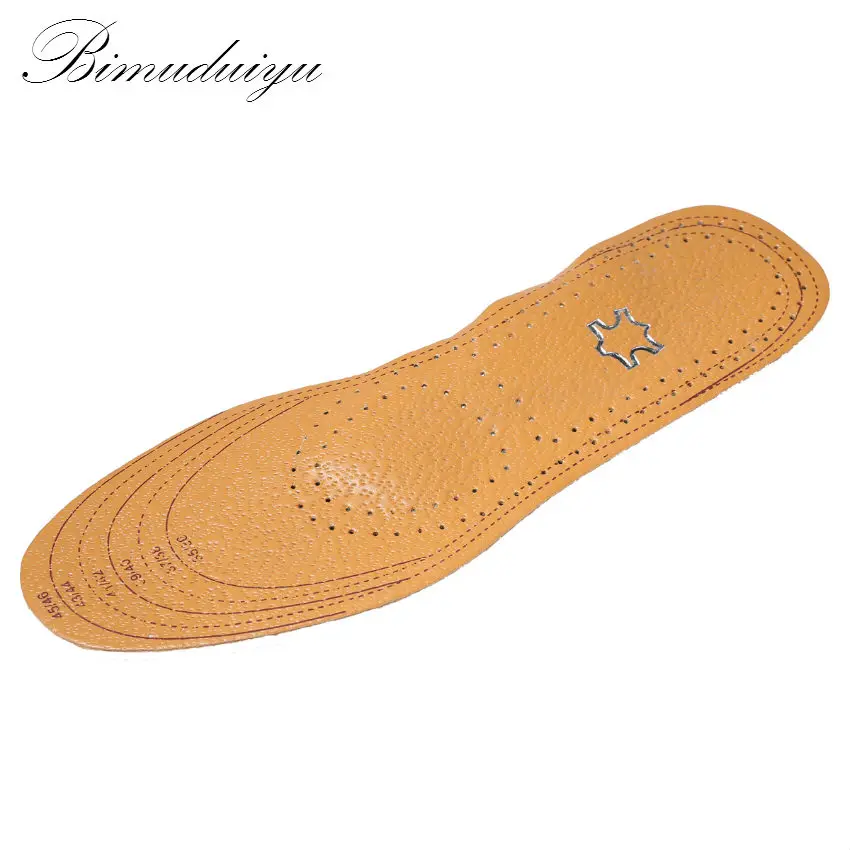 

Both men and women Cowhide GongQuan pad Dermal correction activated carbon flat feet sweat absorption care insoles