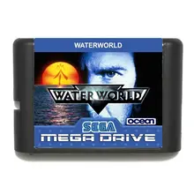 Водный мир 16 бит MD игровая карта для sega Mega Drive для Genesis