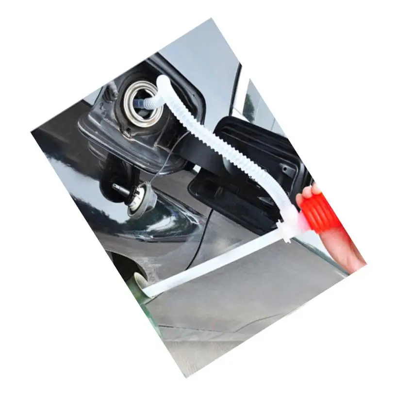 

New Arrival Portable Car Manual Hand Siphon Pump Hose Gas Oil Syphon Transfer Pump Plastic se5