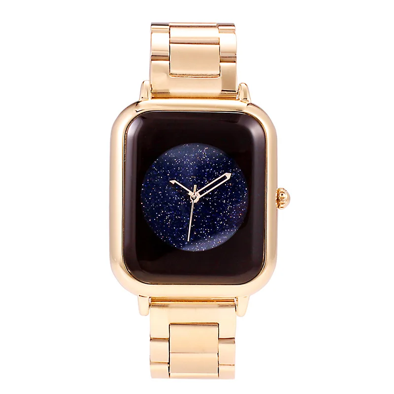

YAQIN luxury brand women watch high quality steel strip star dial business fashion ladies waterproof quartz watch