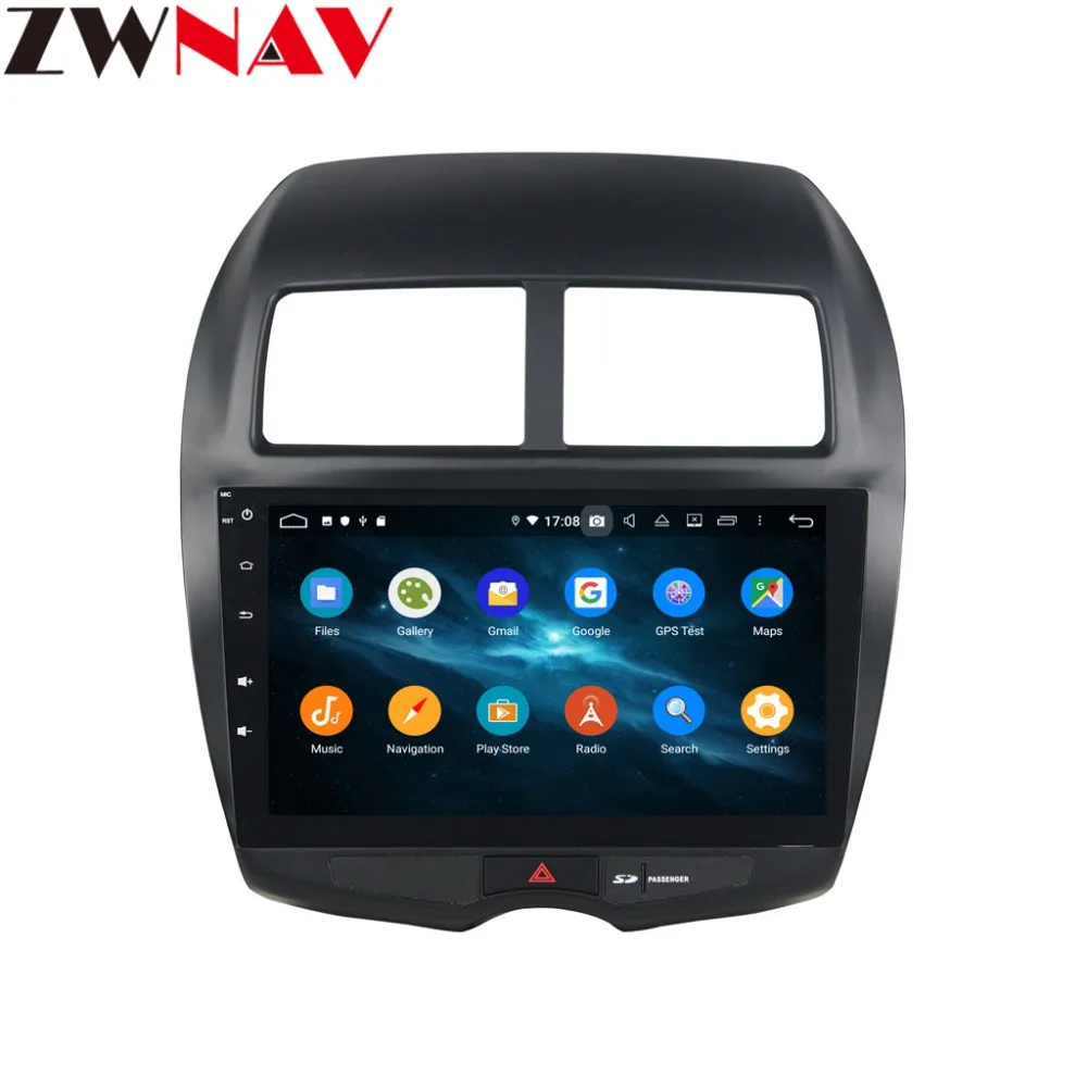 Cheap 10.2” Android 9 4+64G DSP Car Player 2 din GPS Navigation For Mitsubishi ASX 2010-2012 Head Unit Multimedia Player Tape Recorder 5