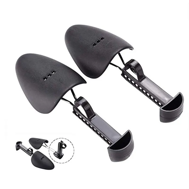Adjustable Shoe Tree Shoe Care Practical Plastic Portable Shoe Tree Shaper Stretcher Holder for Leather Sport Shoes Sneakers 