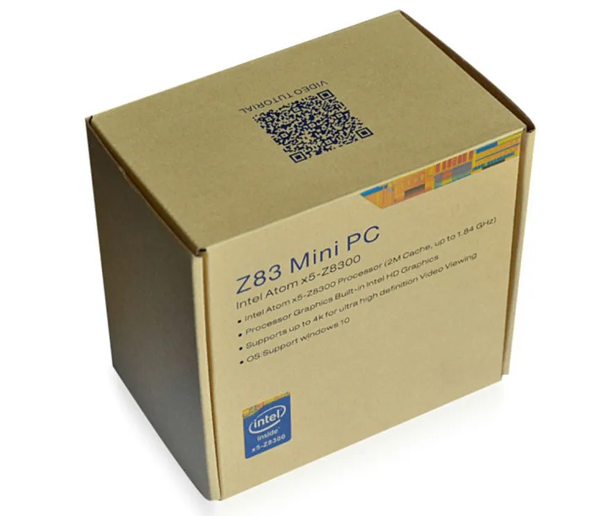 Z83 II ТВ приставка 2G 32G Windows 10 Intel Atom x5-Z8350 4K 3D Мини ПК 1000M LAN Bluetooth 4,0 2,4G 5,8G Wifi Набор Miracast Top Box