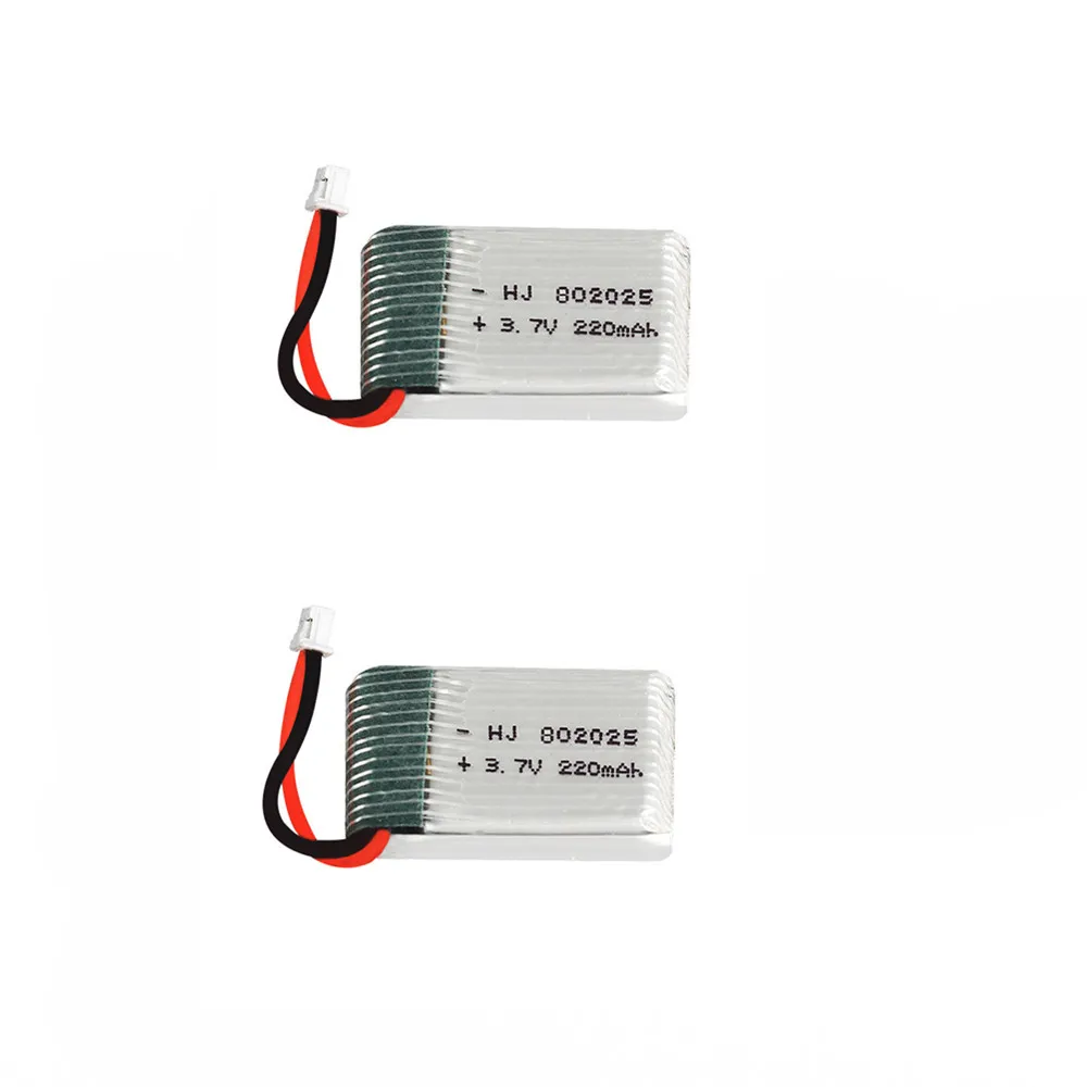 Литий полимерный аккумулятор 3 7 в 220 мАч 5 шт. с зарядным устройством usb и кабелем