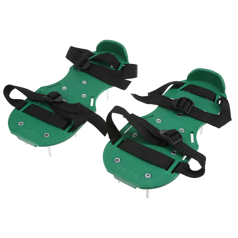 

1 Pair PP Maunal Aerators Garden Cultivator Scarification Nail Shoes For Lawn Garden Patio Terrace Construction Industry