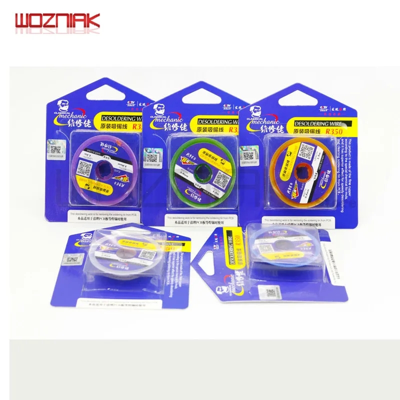 

Wozniak Good use for iphone Repair Motherboard chip BGA stannum planting clean Tin absorption line Tin absorption band