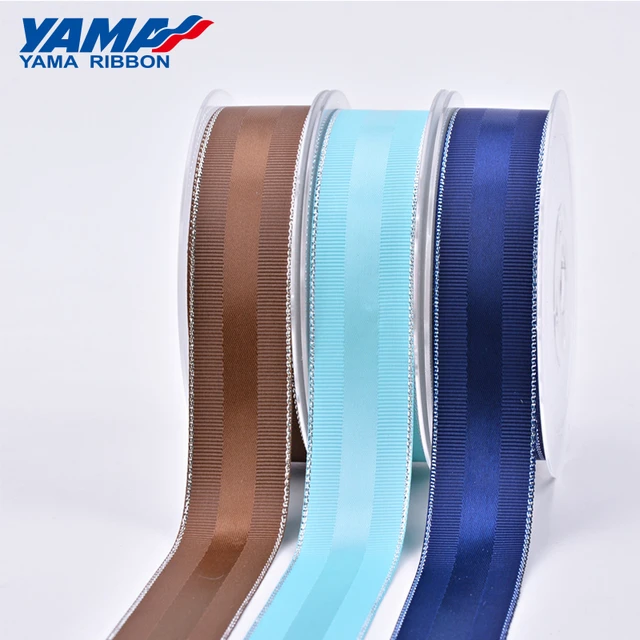 Yama Ribbon, Blue Large Grosgrain Bow, 1 Each