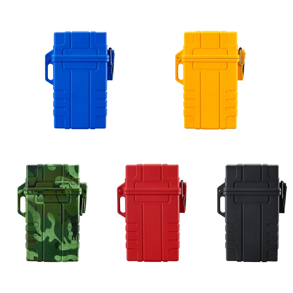 

2-in-1 Pocket Cigar Cigarette Case Box with Flameless Electronic Lighter Windproof Coil Lighters 20pcs Cigarettes Container
