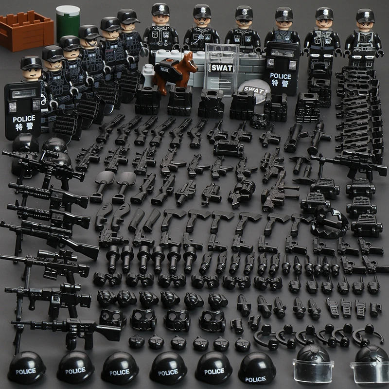 

Military Building Blocks Fun & Easy Play Activity for Preschool Kids Build Block Brick Creator Expert Set Challenge