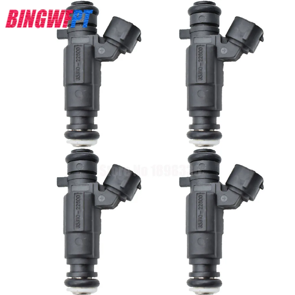 Oem 3531022600 3531022600 4pcs Flow Matched Fuel Injectors For Hyundai