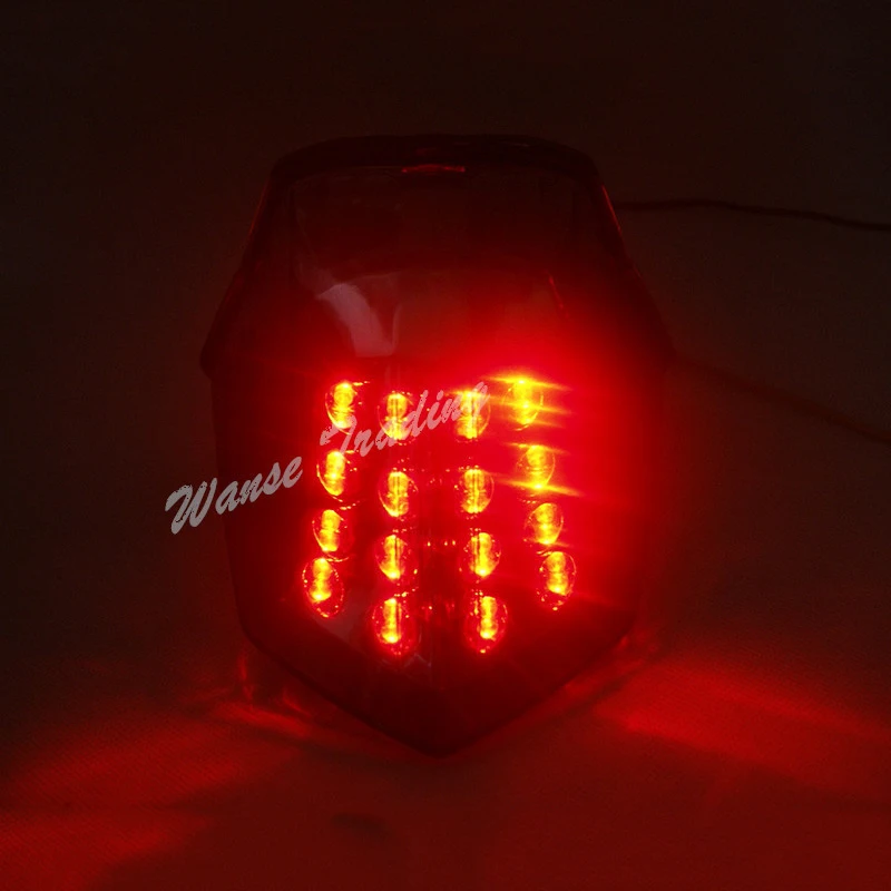 waase Rear Tail Brake Turn Signals Integrated Led
