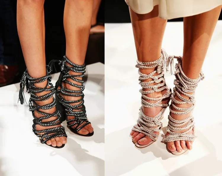 spartiate femme talon