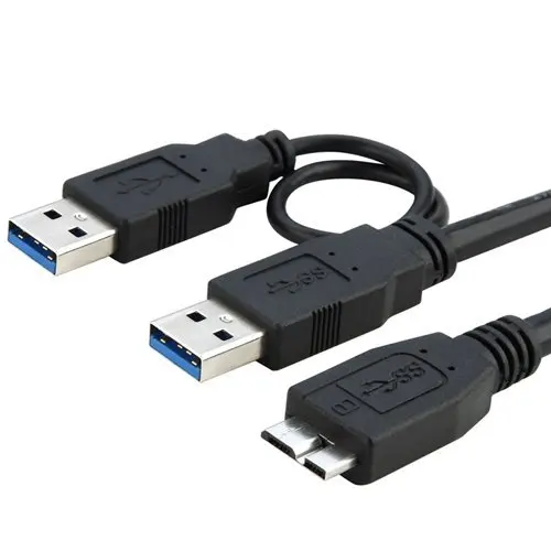 

Promotion!eForCity A to Micro-B USB 3.0 Y Cable, Black