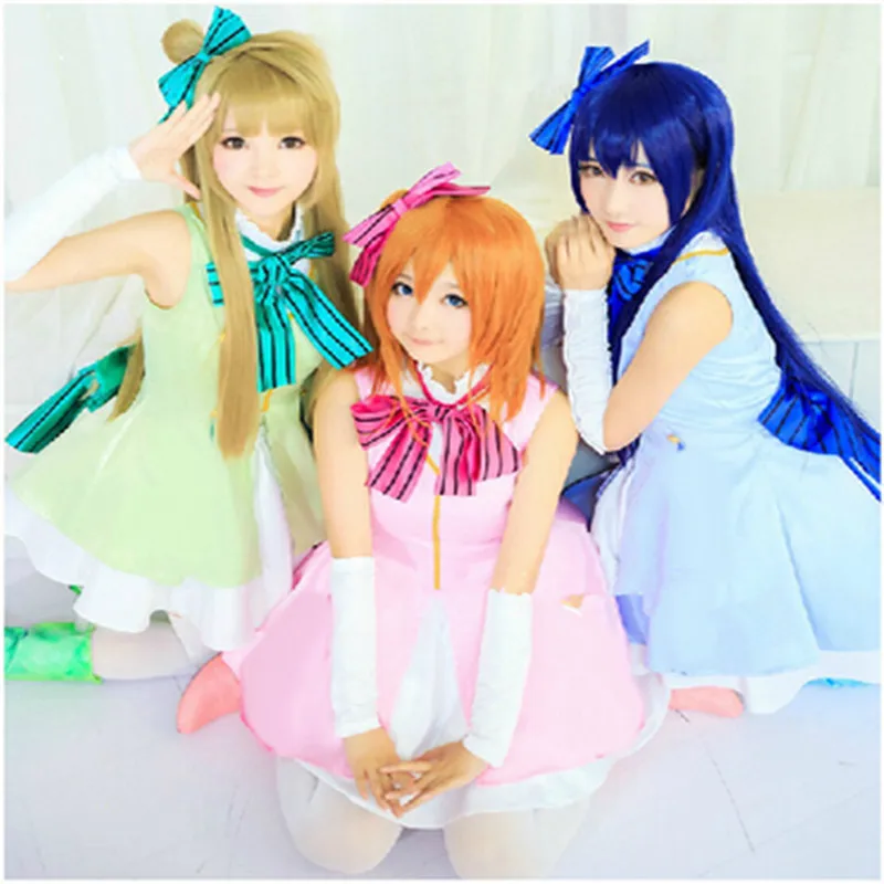 Аниме Love Live! В стиле Kousaka Honoka/Сонода Уми/Minami Kotori Косплэй костюм обувь в аниме Живая