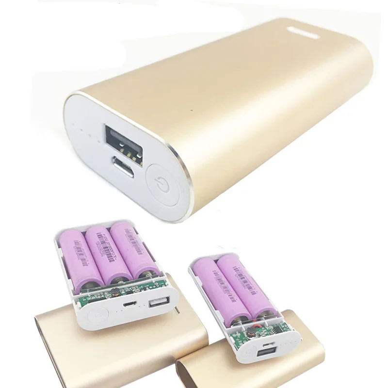 Charger 10000mAh DIY Power Bank KIT 2/3/4/6x18650 Smart Chips