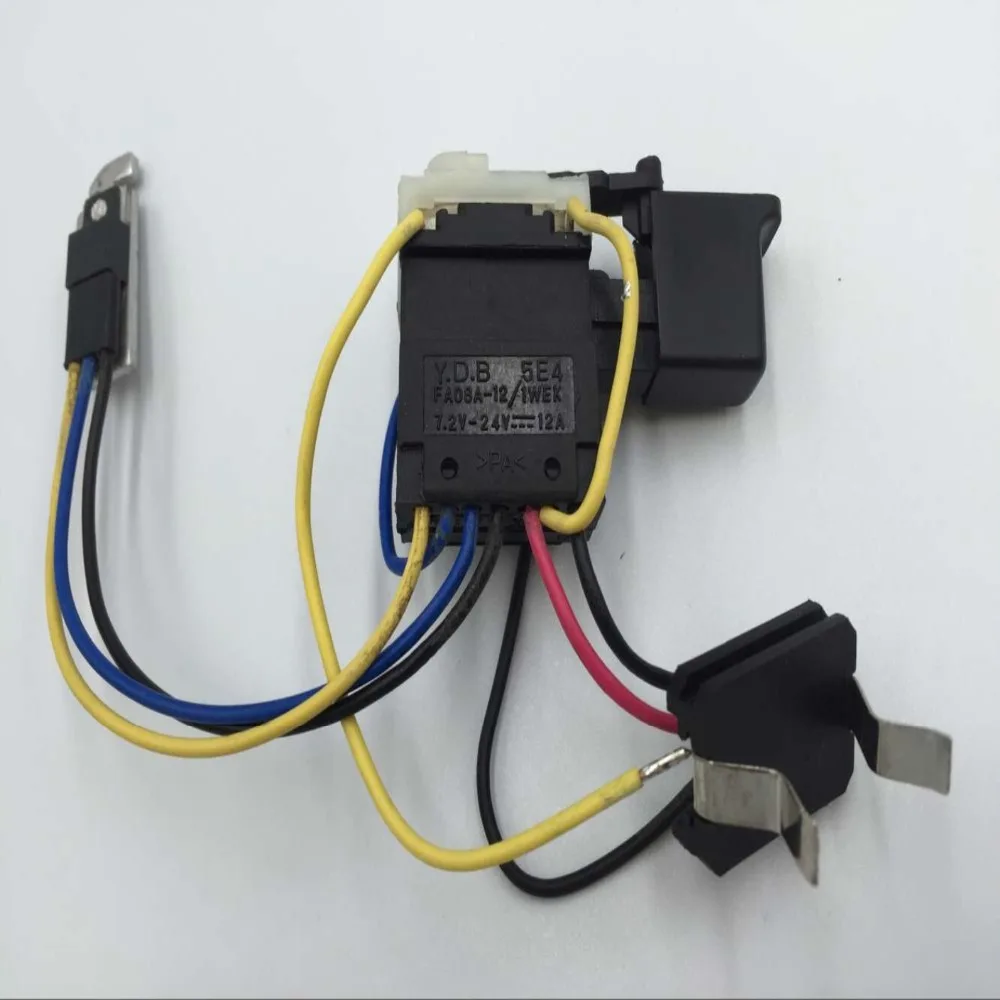 Электрическая дрель с проводным триггером 12A DC 7 2 24 В для Hitachi DS7DF|electrical wiring switch|switch