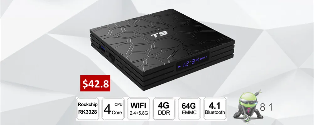 X96 MAX Smart Android 8,1 ТВ приставка Amlogic S905X2 4 Гб 64 Гб X96MAX 2,4G+ 5 ГГц Wifi 1000 м H.265 4 к медиаплеер X96 мини приставка