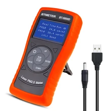 Btmètre BT-5800D compteur de particules d'air PM2.5 PM10 moniteur compteur détecteur de particules, détecteur de qualité de l'air