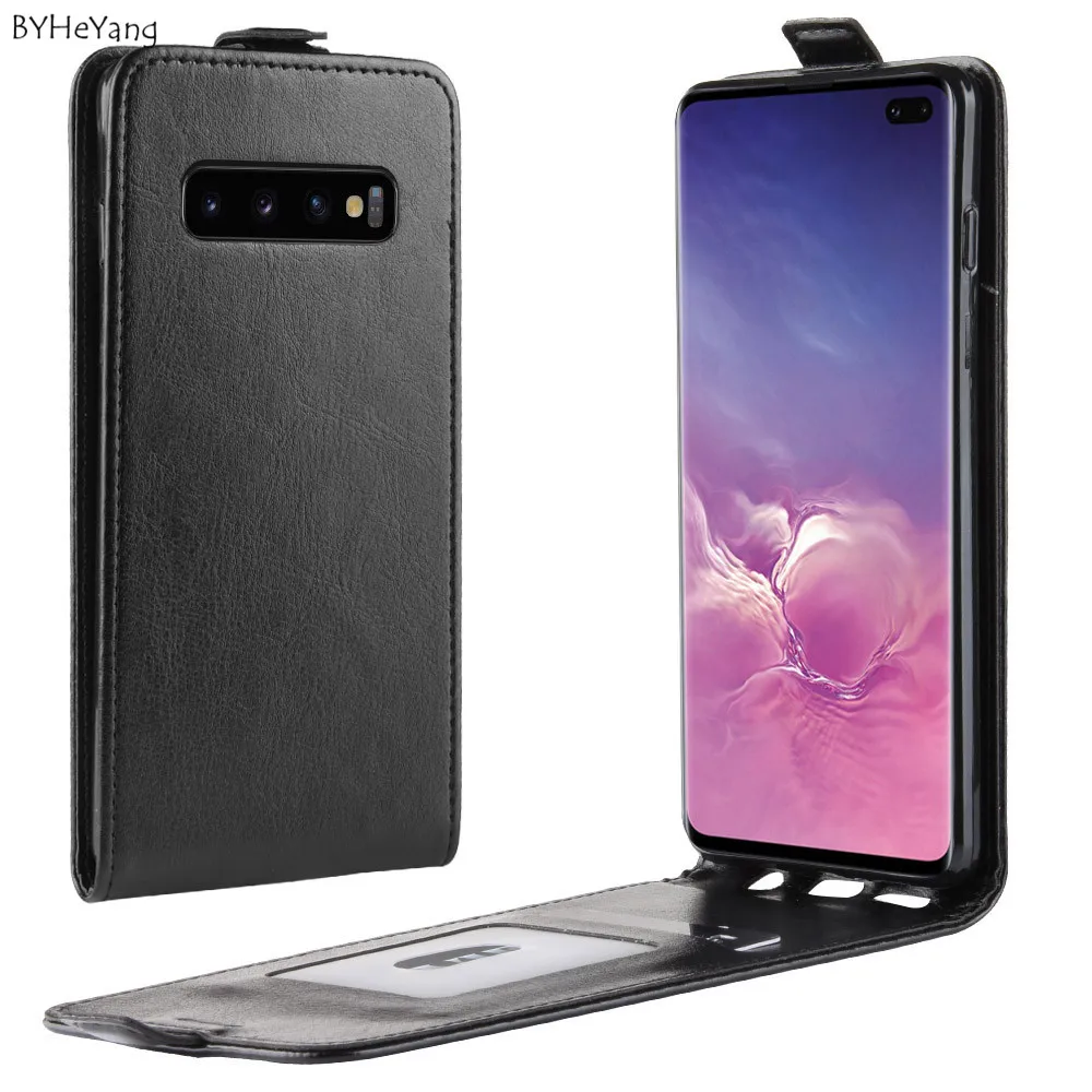 Чехол для Samsung Galaxy S10 Plus винтажная кожа + Мягкий силиконовый чехол из ТПУ защитная