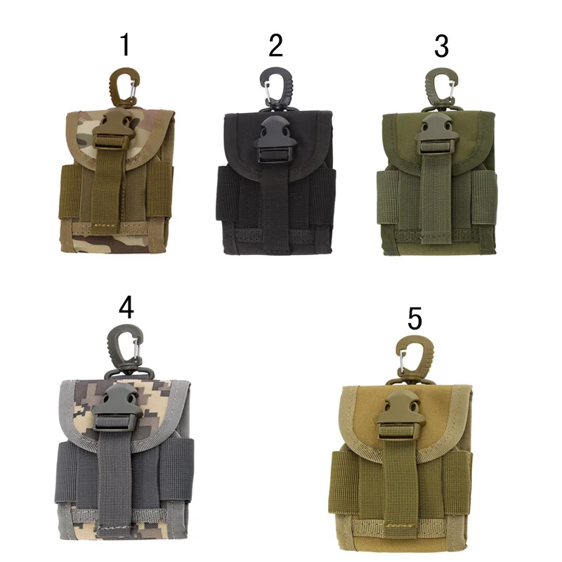 

Hot Outdoor Bags Universal Army Tactical Pouch Travel Kit for Mobile Phone Cover of The Backpacks Racksack 4.5 inch Bag