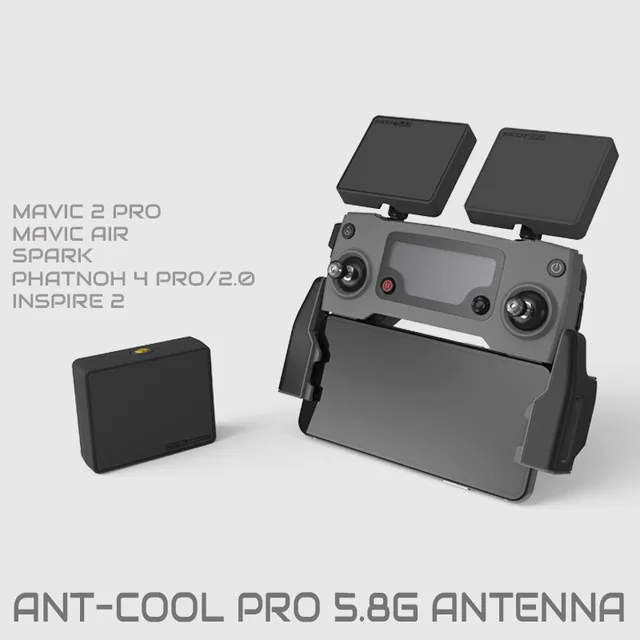 $72.9  DJI Mavic 2 pro spark Phantom Antenna WiFi Signal Range Booster Extender 17DBI 5.8GHz Circular Pola