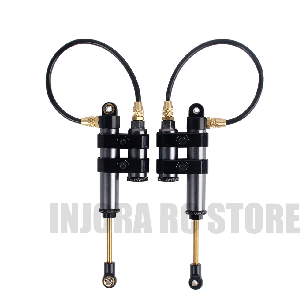 

1Pair Metal Piggyback Shock Absorber 100/110MM Internal Springs Damper 1/10 RC Rock Crawler for TRAXXAS TRX4 Axial SCX10 D90
