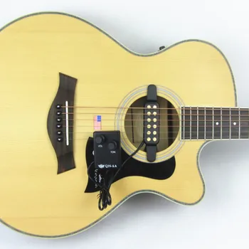 Pickup acustico professionale accessori per chitarra Pickup per chitarra a basso rumore con microfono che suona mentre canta strumento musicale