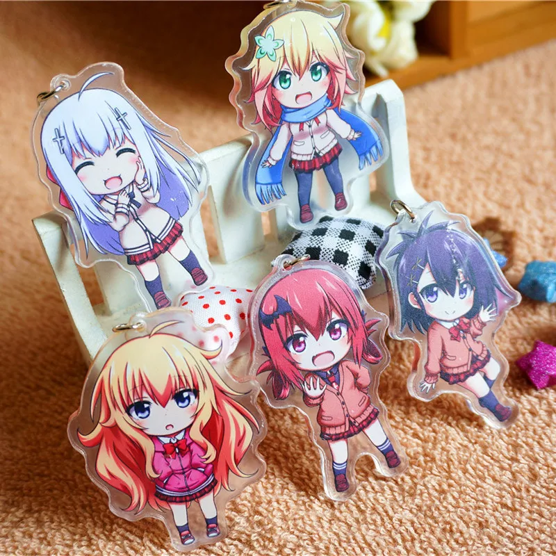 INUYASHA-PORTACHIAVE//KEYRINGS-CM 3,5-ANIME MANGA-CARTOON JAPAN-ACTION FIGURES