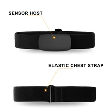 Горячая фитнес нагрудный ремень монитор сердечного ритма сенсор Bluetooth полоса для спорта на открытом воздухе HV99