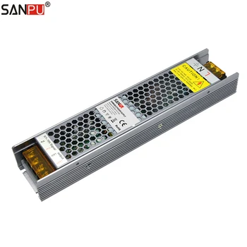 

SANPU Dimmable Power Supply 60W 24V 2A 2in1 Triac 0-10V Dimming LED Driver 220V 240V AC to DC 24 Volt Lighting Transformer 24VDC