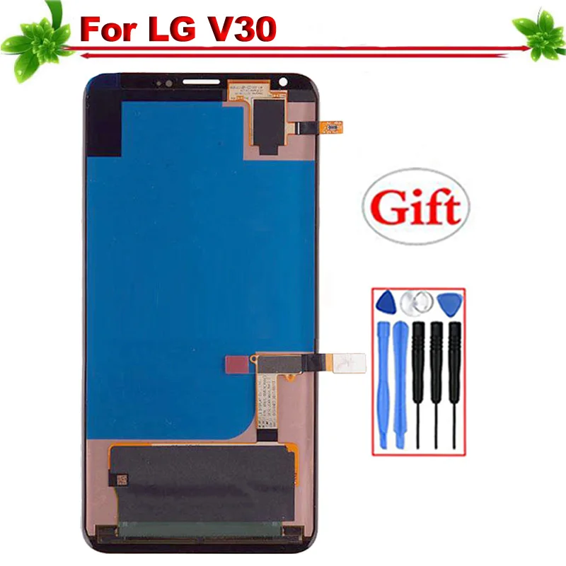 

100% Tested for LG V30 LCD Display Touch Screen Digitizer Assembly Replacement for LG V30 H932 H933 VS996 US998 Lcd Display