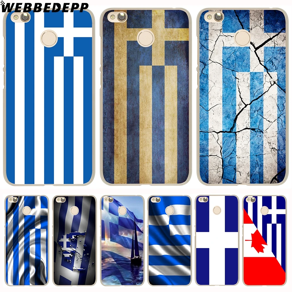 WEBBEDEPP Greek Greece Flag Phone Case for Xiaomi Redmi 4X ...