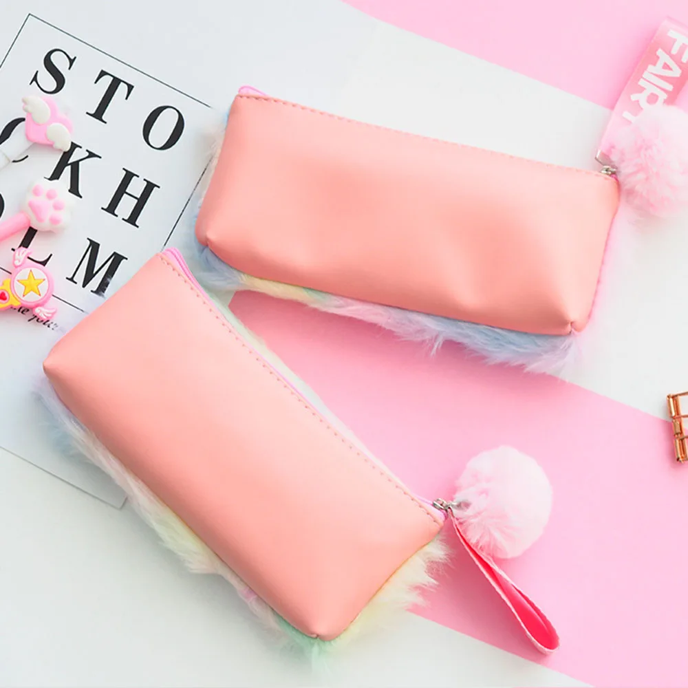 Rainbow-Fairy-Plush-PU-Large-Capacity-Pencil-Bag-Stationery-Storage-Organizer-Pencil-Case-School-Supply (4)