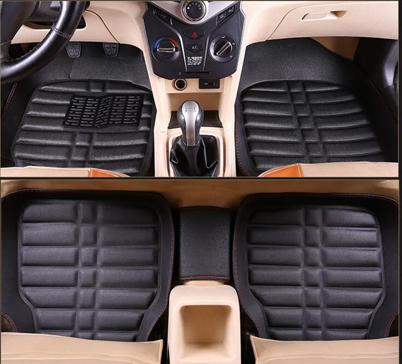 Автомобильные ковровые универсальные ножные коврики для Skoda New Octavia A7 автомобильные коврики