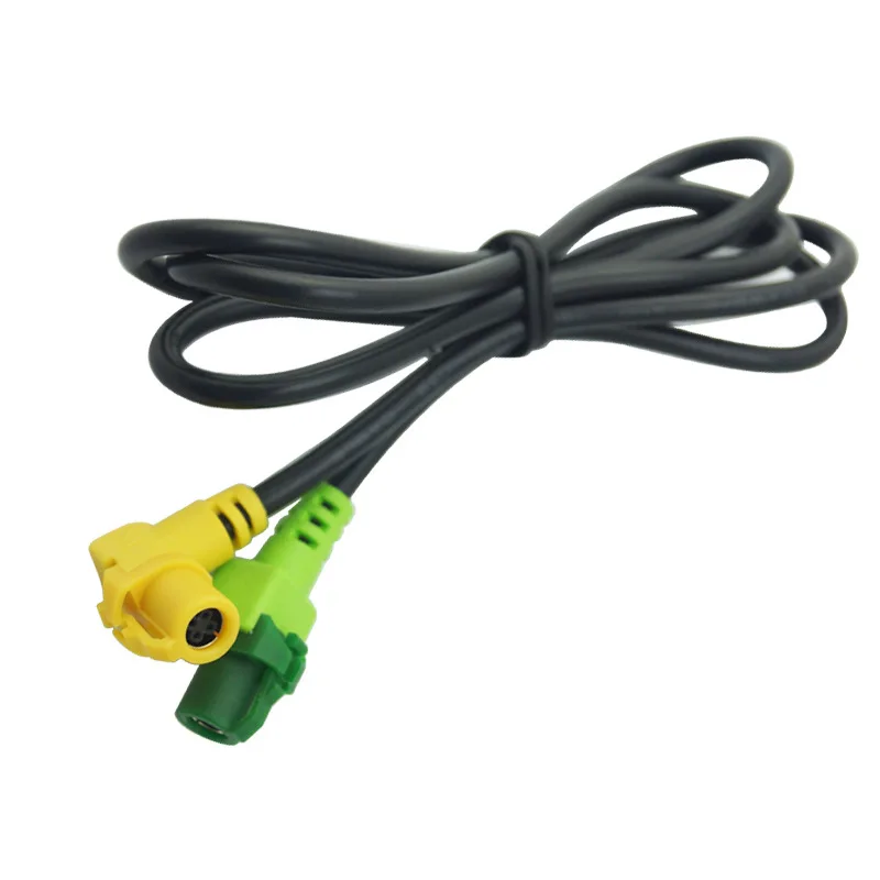 AUX USB кабель переключателя для VW Golf 5/6 Scirocco Passat jetta mk6 вход поверхность разъема + RCD510