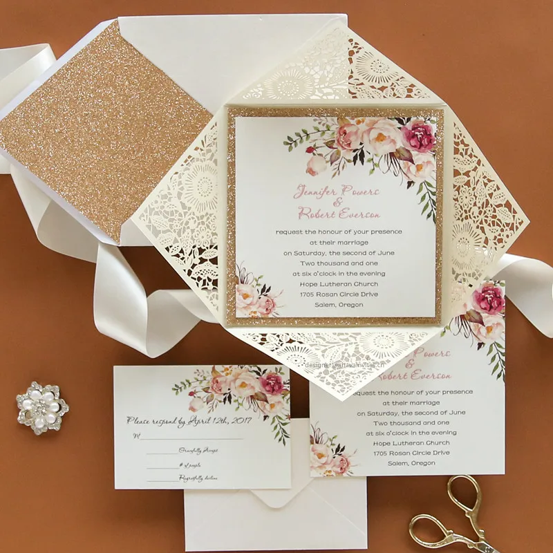 rustic-flower-glittery-laser-cut-invitations-EWWS085_