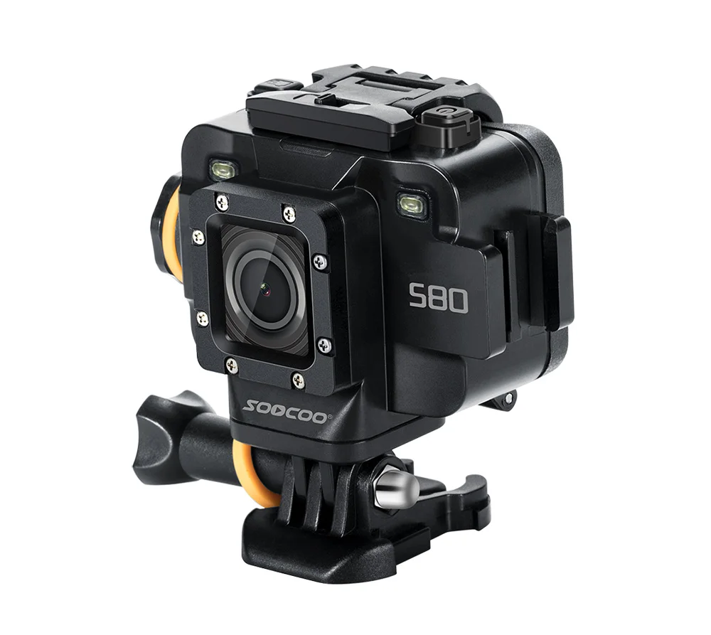 SOOCOO S80 экшн-камера Водонепроницаемая мини-видео встроенный wifi Спортивная DV камера Starlight Ночное Видение Поддержка внешнего микрофона