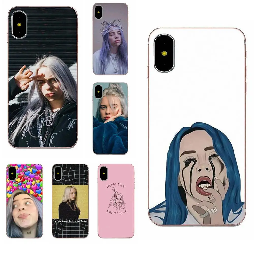 

Soft Capa Coque Billie Eilish For Huawei P7 Honor 4C 5A 5C 5X 6 6C 6A 6X 7 7X 8 9 V8 V10 Y3II Y5II Y6II G8 Play Lite