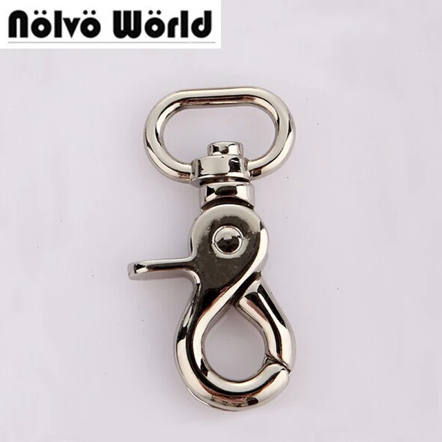 30pcs 5.7*2cm 3/4 inch Silver Stronger Swivel Clasps Clips Dog Leash