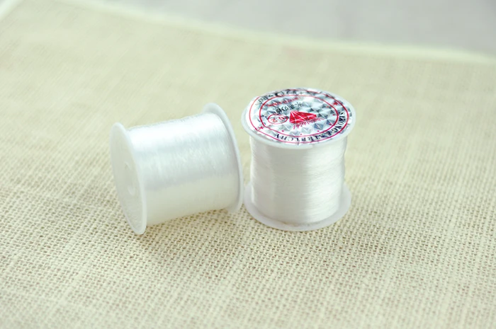 Высококачественный прозрачный нейлоновый шнур 0,2 мм нить для швейной машины для ткани кожаные джинсы полиуретановые DIY аксессуары