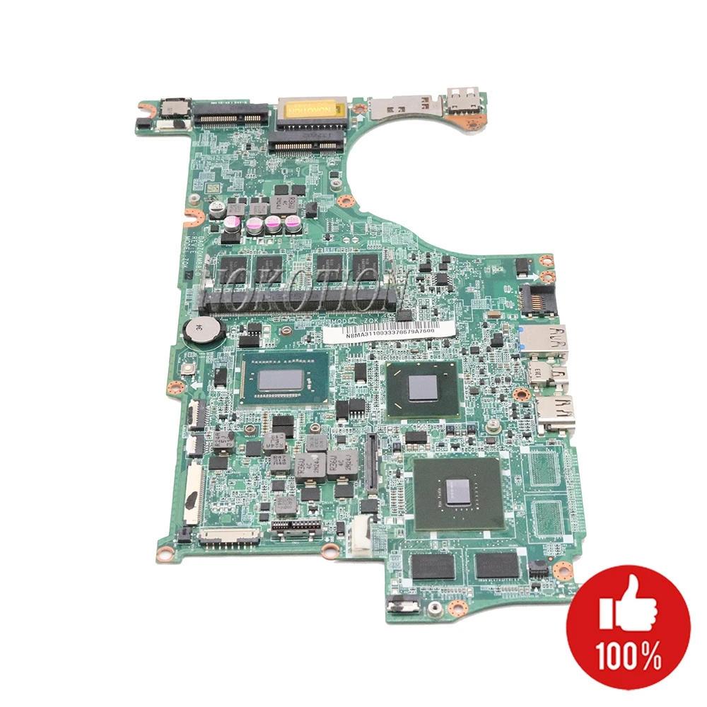 NOKOTION DA0ZQKMB8E0 NBMA311003 для Acer aspire V5 572 572G 472P I5 3337U GT720M GPU DDR3 CPU|acer mainboard|laptop mainboardgeforce motherboards