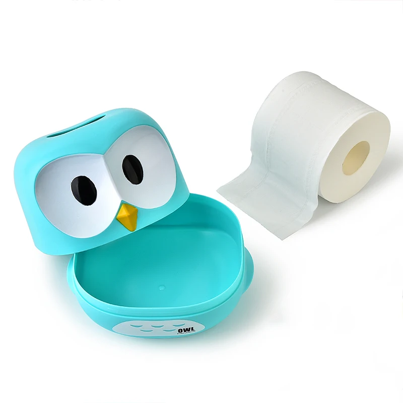 050 мультфильм сова бумажная коробка для полотенец fahion домашняя салфеток 17*15 5*14 5