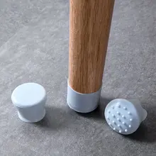 4 шт. Нескользящая Крышка для ног стула, резиновые чехлы для стола, носки, заглушки для отверстий, пылезащитный чехол, защита от царапин, для мебели, для ног, для пола