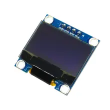 Glyduino 128X64 12864 IIC 0,96 дюймов O светодиодный ЖК-дисплей светодиодный Дисплей модуль цвет желтый, синий; размеры 34–43 двойной Цвет для Arduino 0,9" IIC SPI