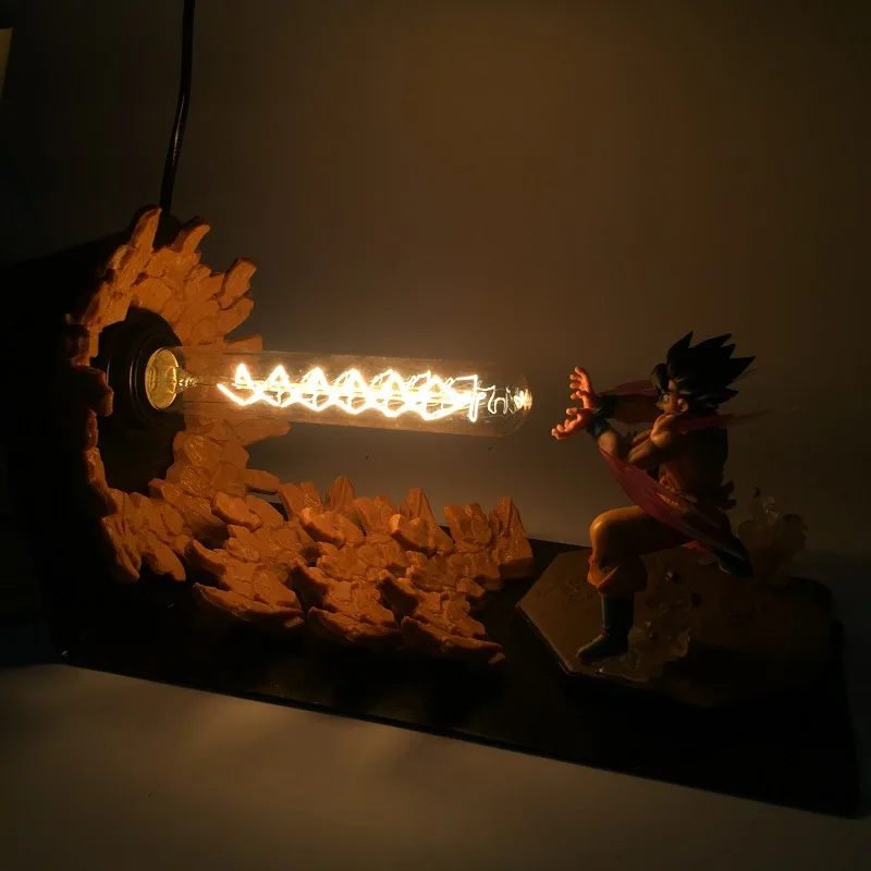 S. orange DRAGON BALL Аниме Goku Kamehameha настольная лампа Luminaria светодиодный ночник комнатное декоративное освещение праздничные подарки