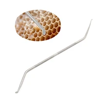 1pc Needle Durable Safe Stainless Steel Double Head Beekeeping Needle Moving Needle Shift Tool for Bee Worm Insect