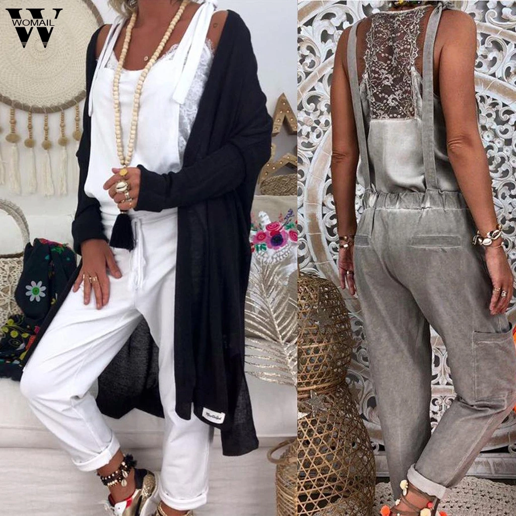 Womail ارتداءها المرأة الصيف بلا أكمام موضة مثير الصلبة بسيطة بذلة الشاطئ فستان الشمس لونغ حللا عطلة 2019 A29